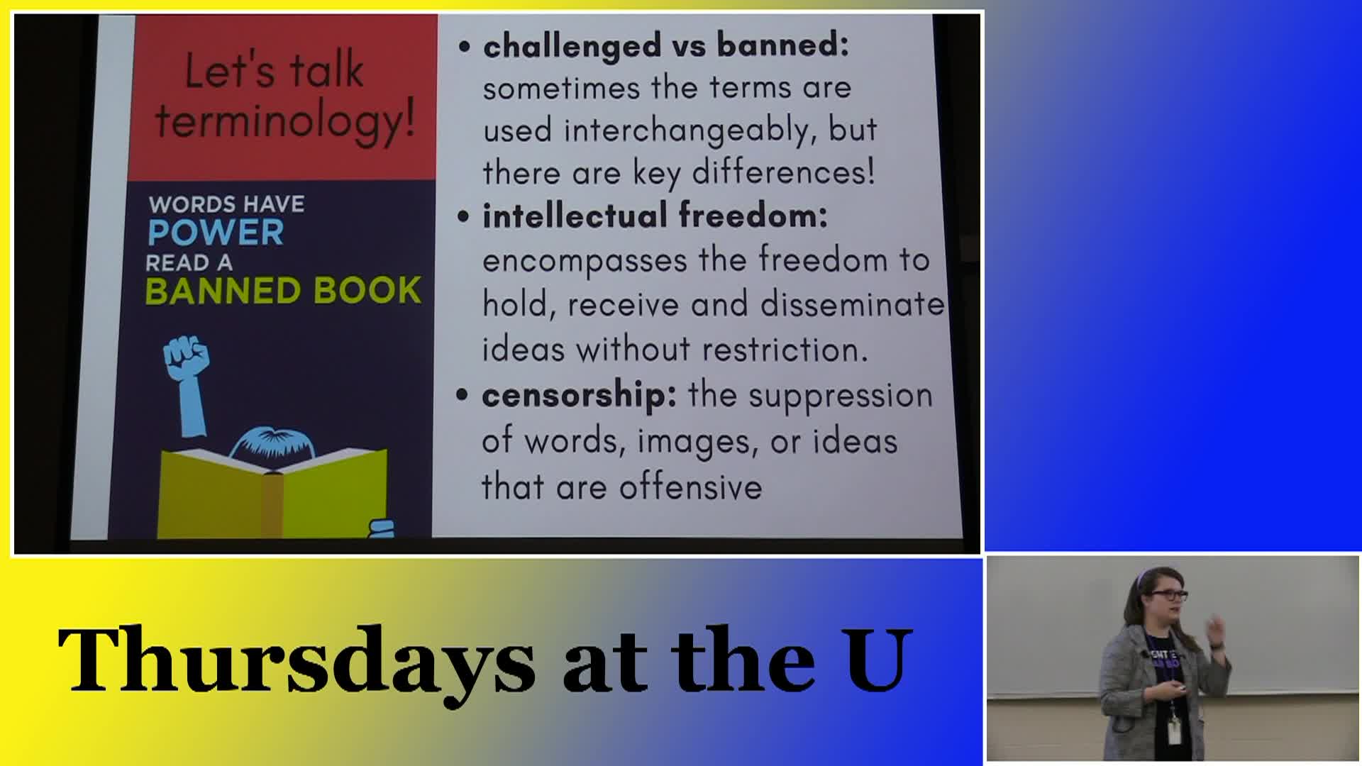 Thumbnail image for Thursdays at the U - 9-22-2022