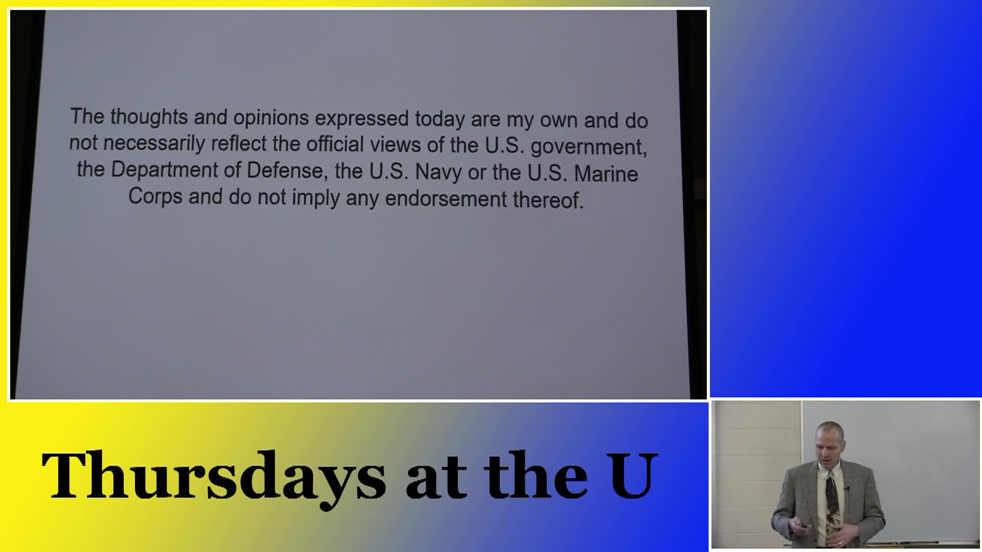 Thumbnail image for Thursdays at the U - 3-2-2023