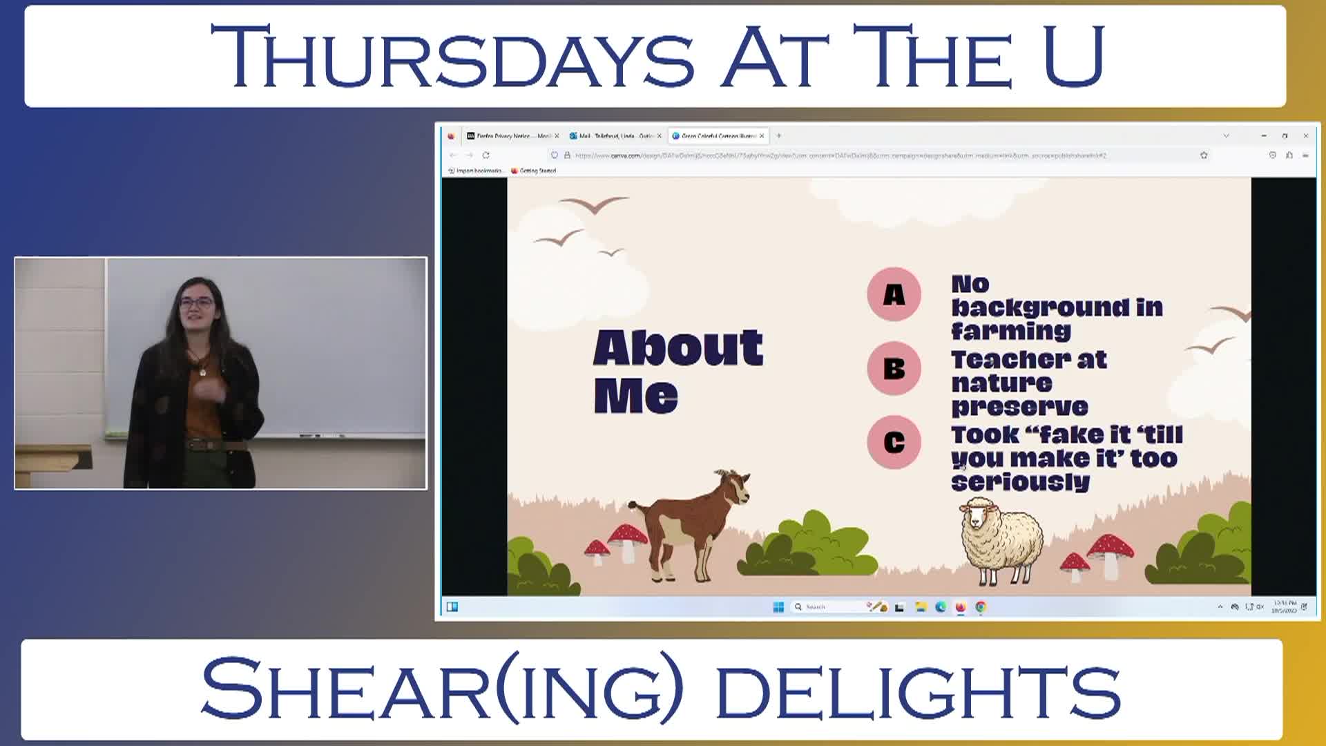 Thumbnail image for Thursdays at the U - 10-5-2023