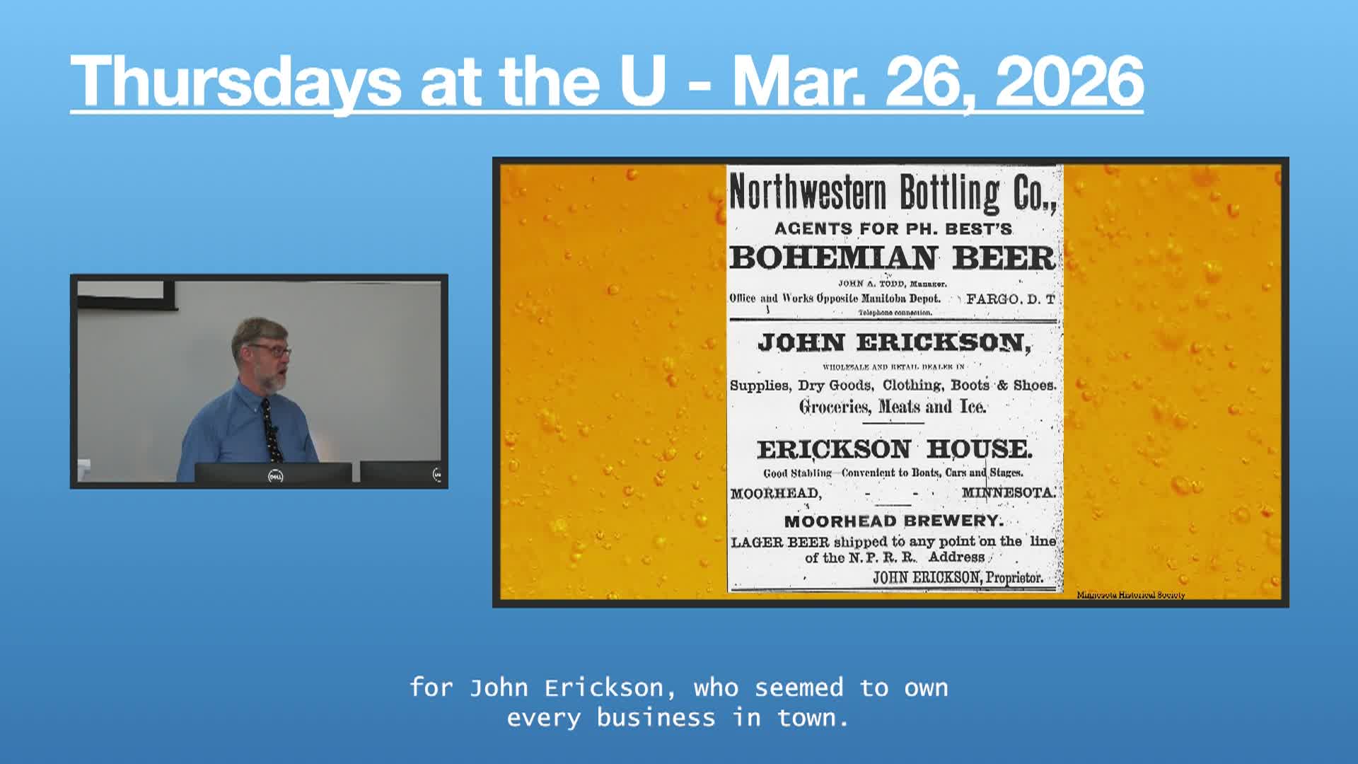 Thumbnail image for Thursdays at the U - 3-26-2026