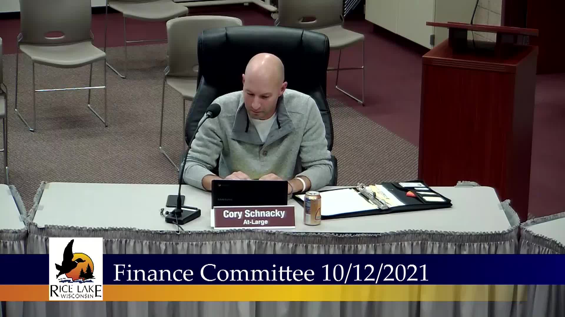 Thumbnail image for Finance Committee - 10 12 2021