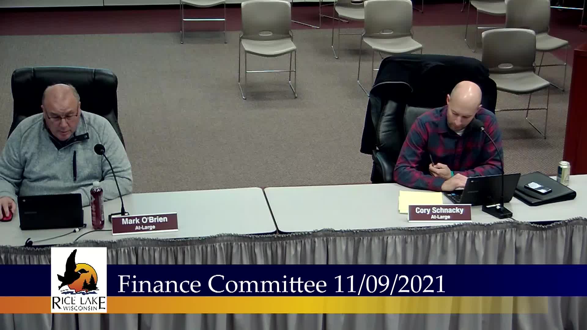 Thumbnail image for Finance Committee - 11-9-21