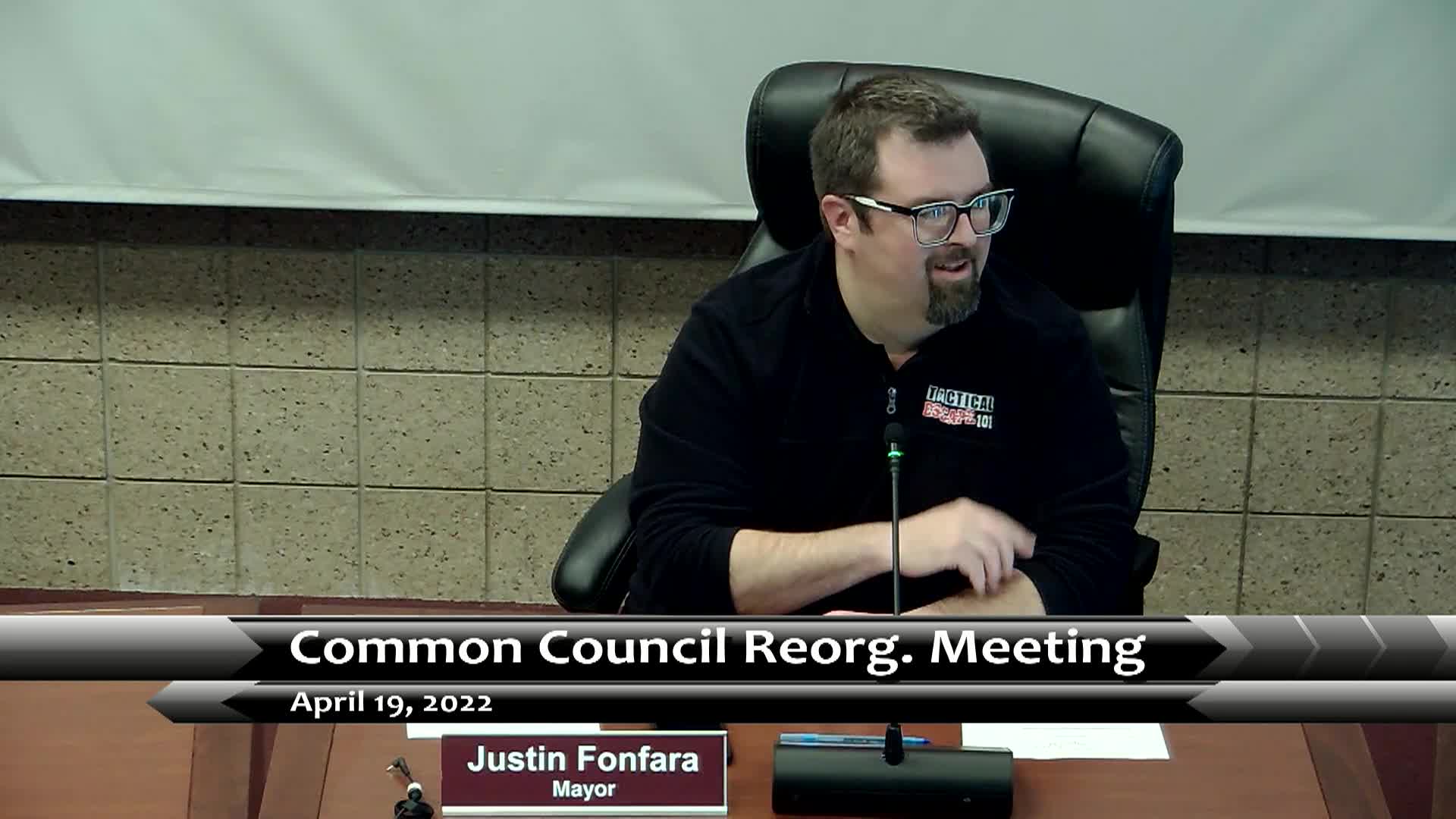 Thumbnail image for Common Council - Reorganization meeting