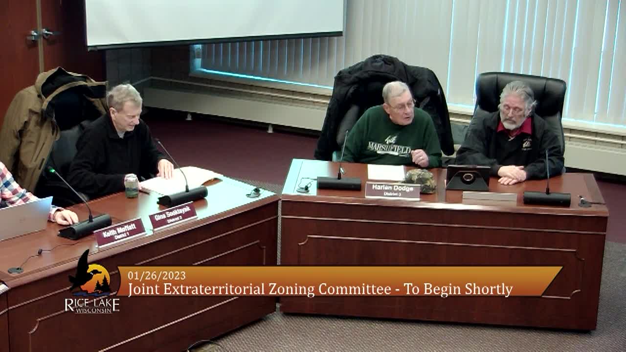 Thumbnail image for Joint Extraterritorial Zoning Committee - 1-26-2023