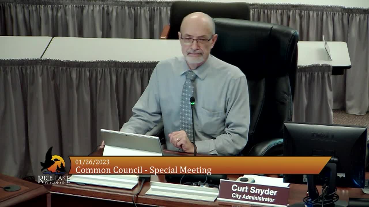 Thumbnail image for Special Common Council - 1-26-2023