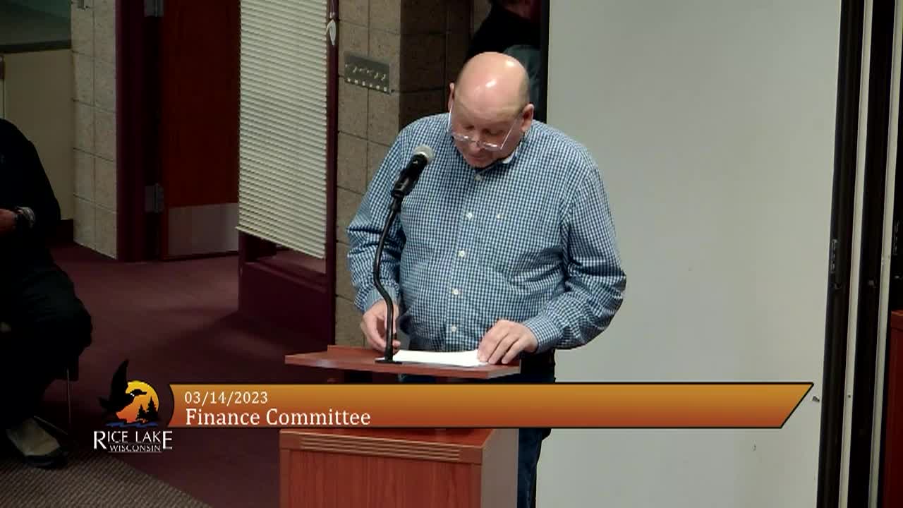 Thumbnail image for Finance Committee - 3-14-2023