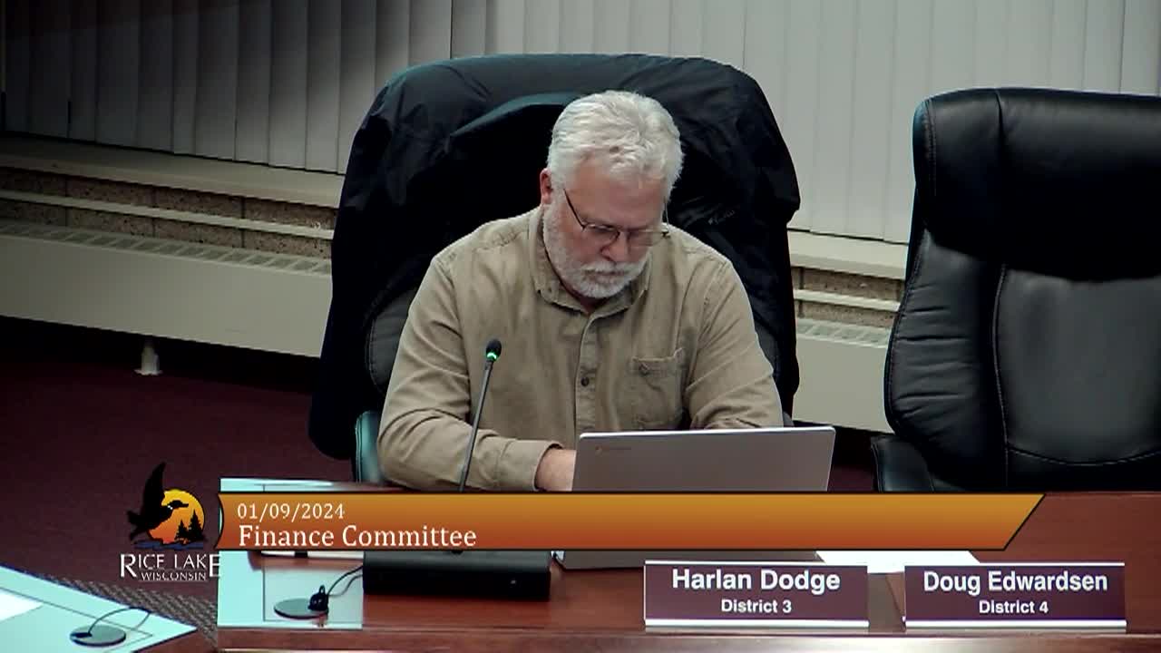 Thumbnail image for Finance Committee - 1-9-2024