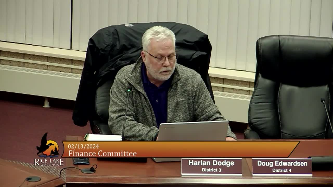 Thumbnail image for Finance Committee - 2-13-2024