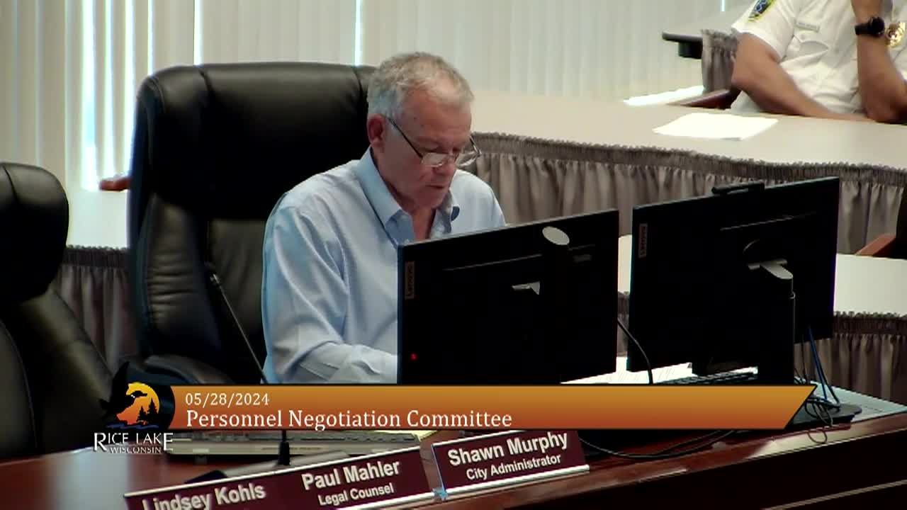 Thumbnail image for Personnel Negotiating Cmte - 5-28-2024