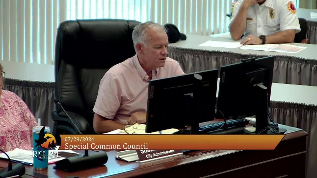 Thumbnail image for Special Common Council - 7-29-2024