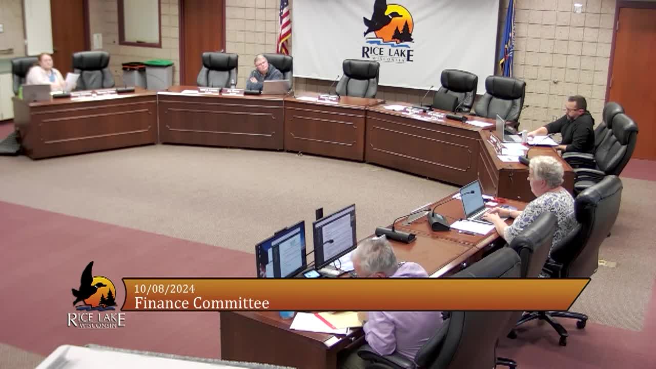Thumbnail image for Finance Committee - 10-8-2024