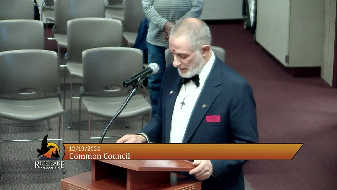 Thumbnail image for Common Council - 12/10/2024