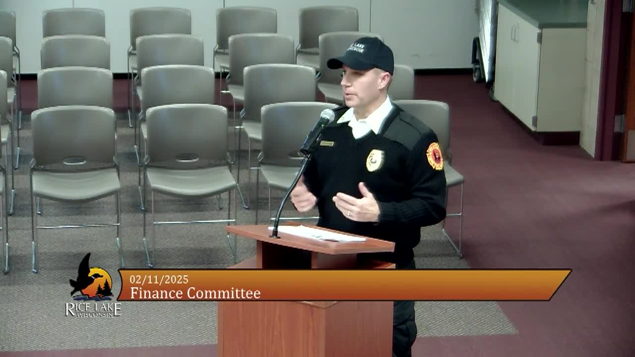 Thumbnail image for Finance Committee - 2-11-2025