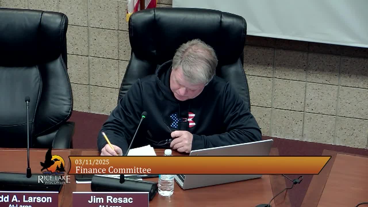 Thumbnail image for Finance Committee - 3-11-2025