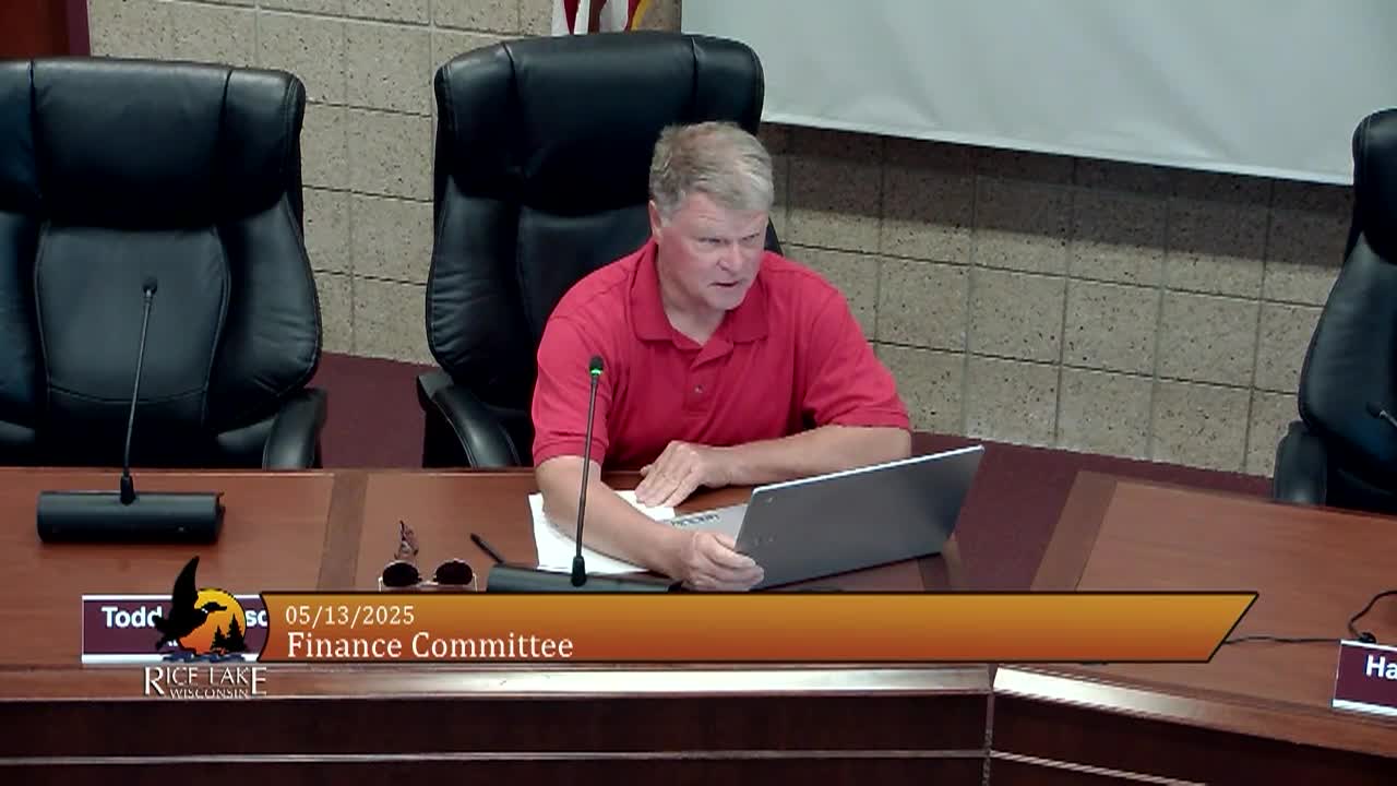 Thumbnail image for Finance Committee - 5-13-2025