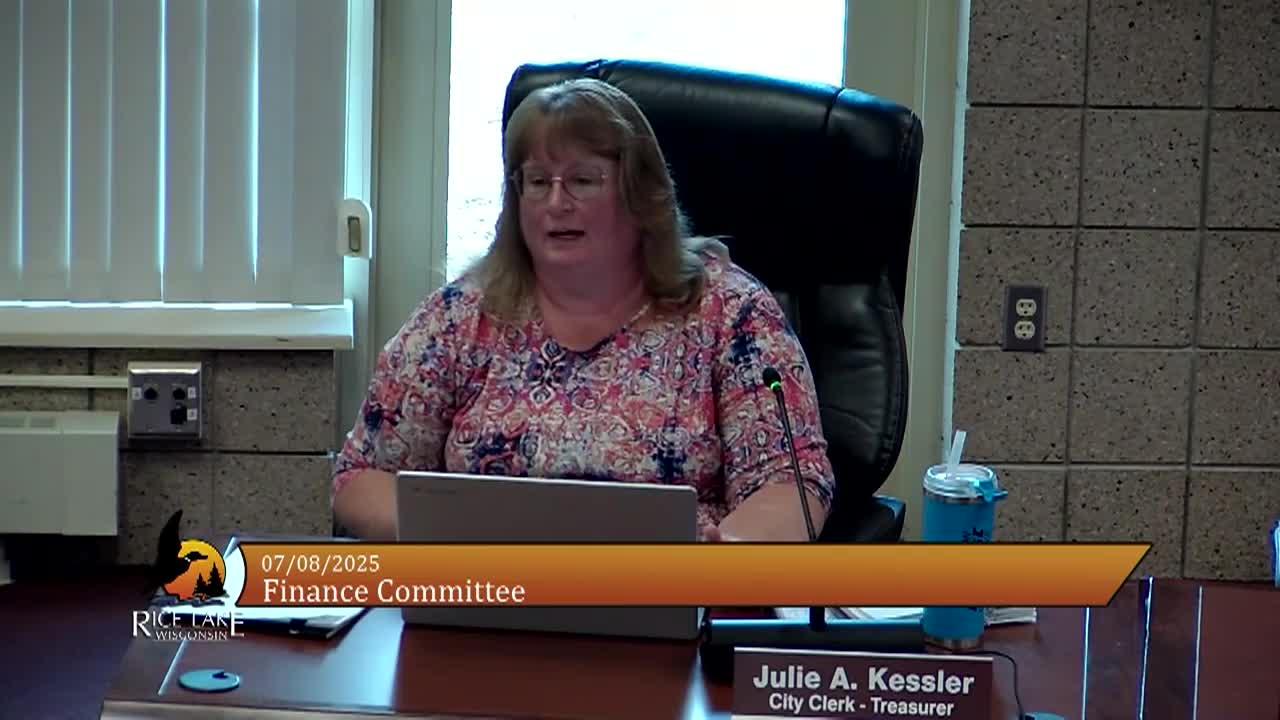 Thumbnail image for Finance Committee - 7-8-2025