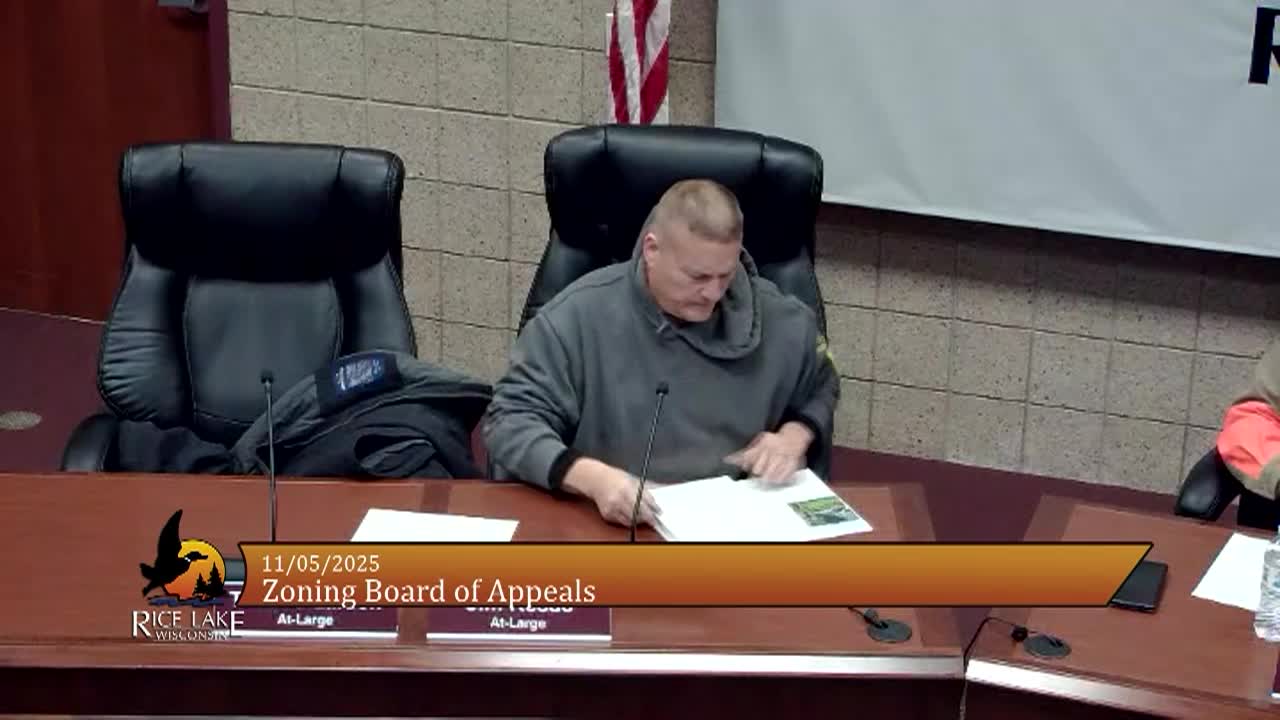 Thumbnail image for Zoning Board of Appeals - 11/5/2025