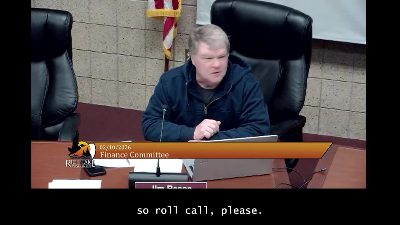 Thumbnail image for Finance Committee 2-10-2026