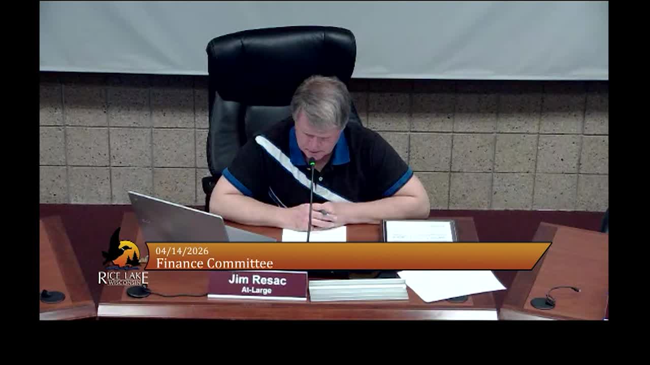 Thumbnail image for Finance Committee - 4/14/2026