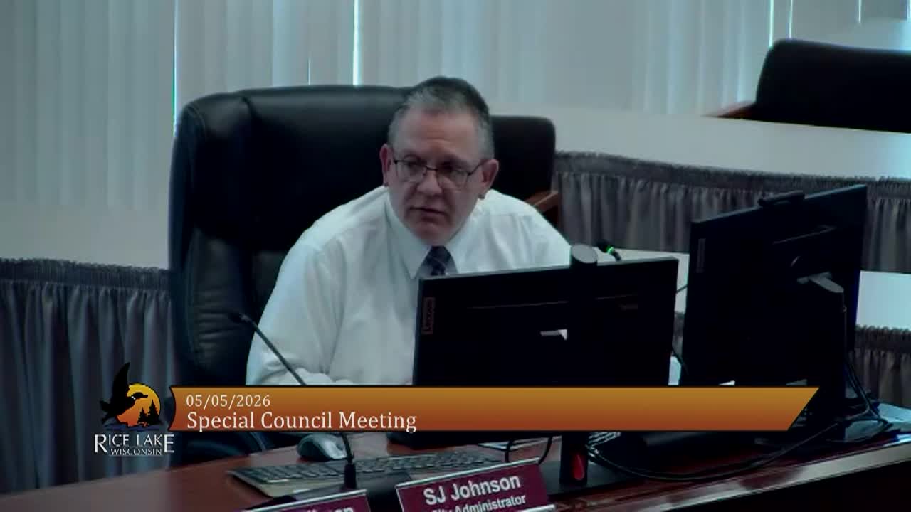 Thumbnail image for Special Common Council  - 5/5/2026