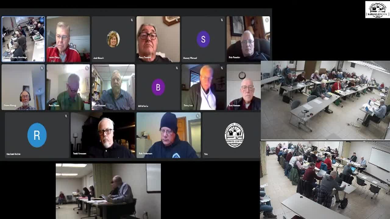 Thumbnail image for Barron Co Board of Supervisors - Feb 21 2022