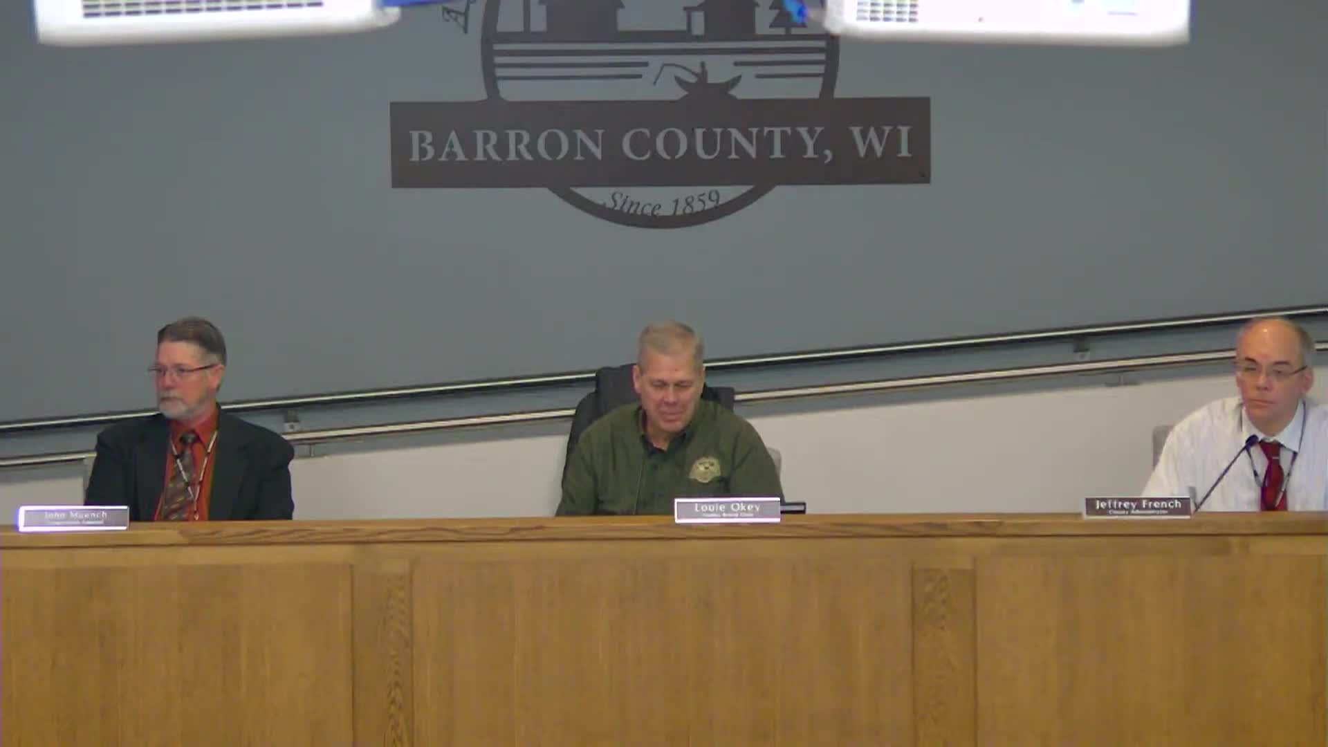 Thumbnail image for Barron County Board of Supervisors - 1-13-2025