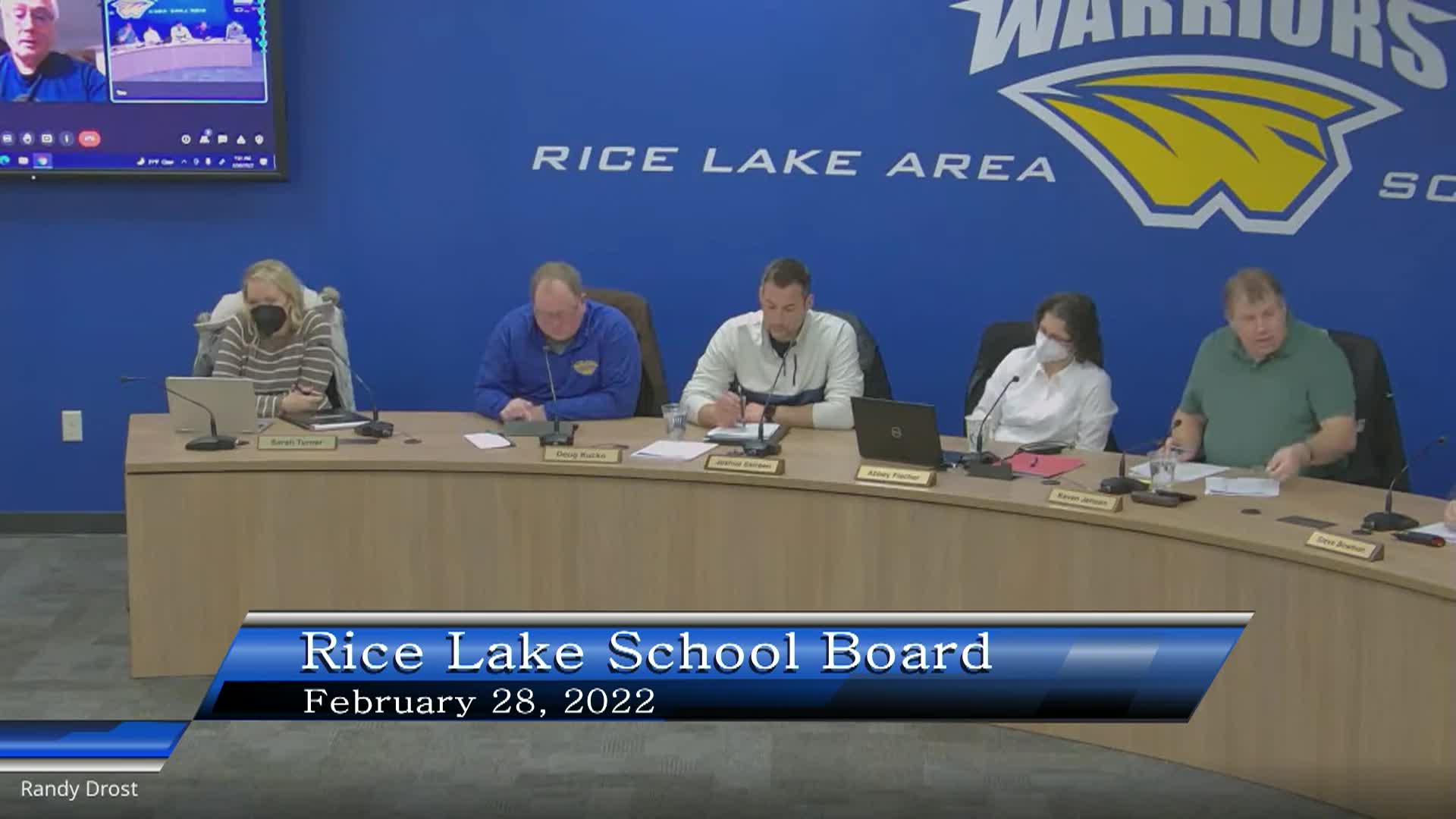 Thumbnail image for Rice Lake School Board - 2-28-2022