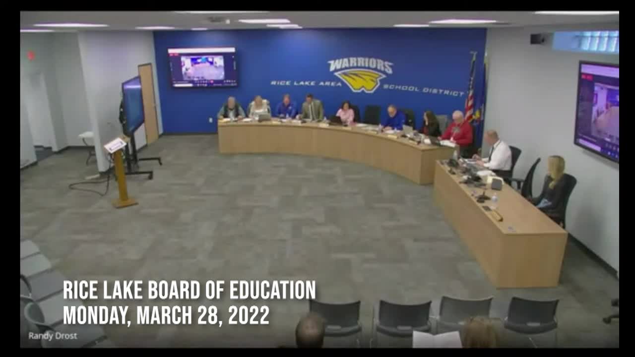 Thumbnail image for Rice Lake Board of Education - 3-28-2022