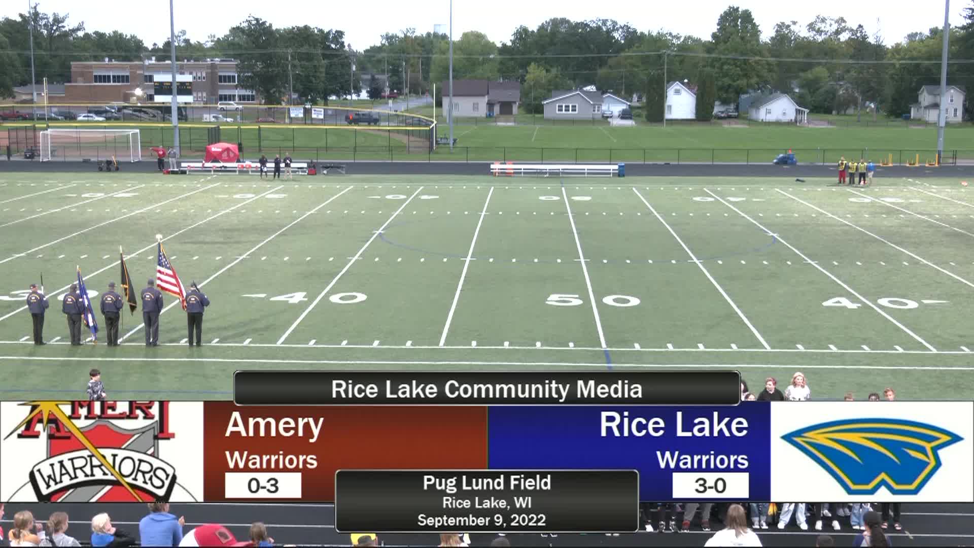Thumbnail image for Amery at Rice Lake Football - 9-9-2022