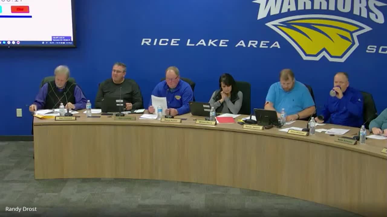 Thumbnail image for Rice Lake Board of Education - 11-28-2022