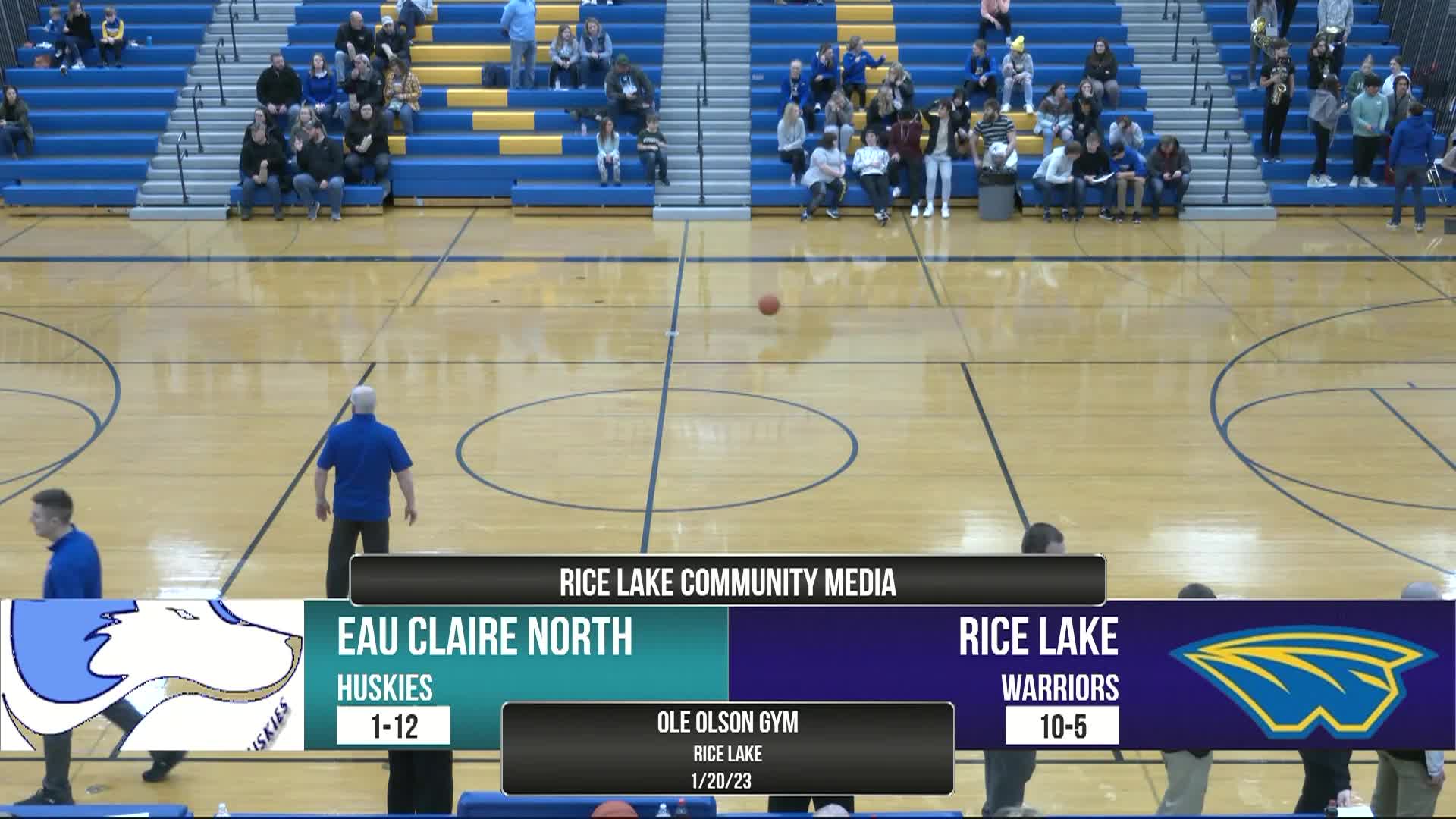 Thumbnail image for Boys Basketball vs EC North - 1-20-2023