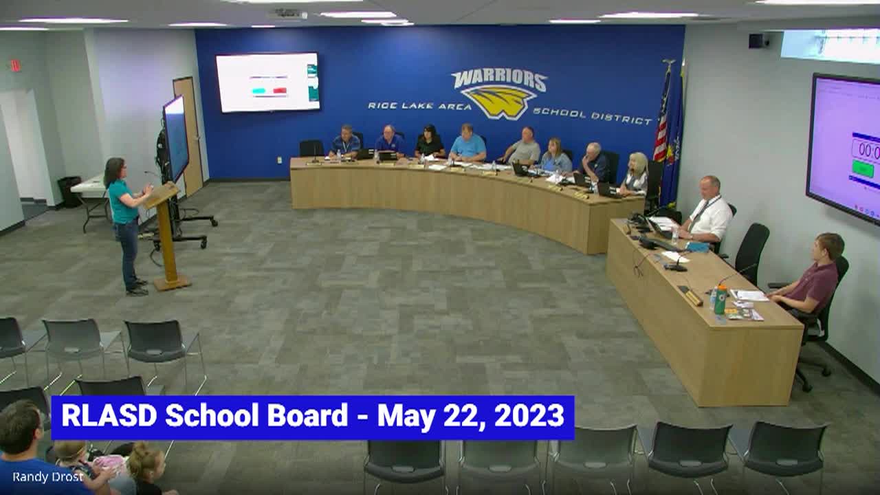 Thumbnail image for Rice Lake School Board - 5-22-2023
