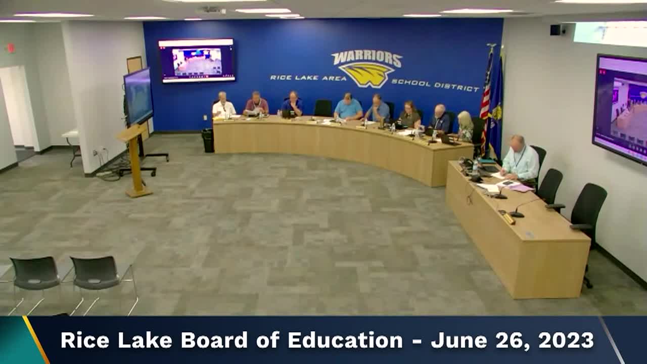 Thumbnail image for Rice Lake School Board