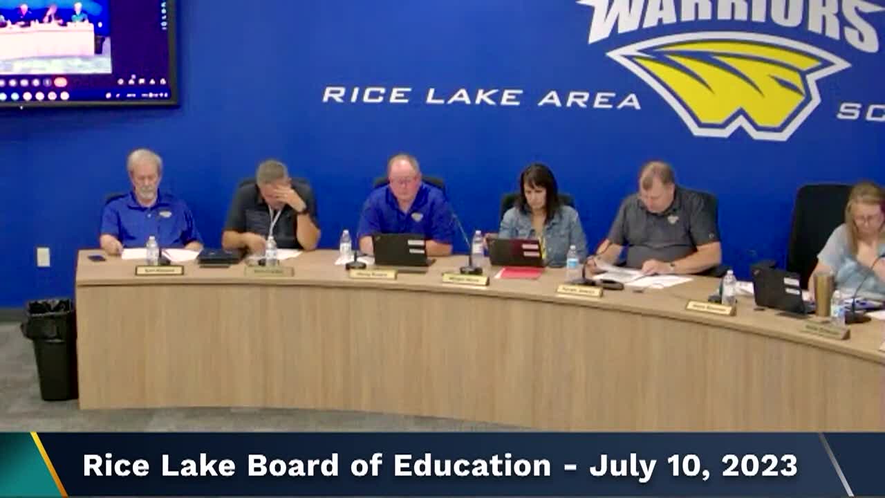 Thumbnail image for Rice Lake School Board