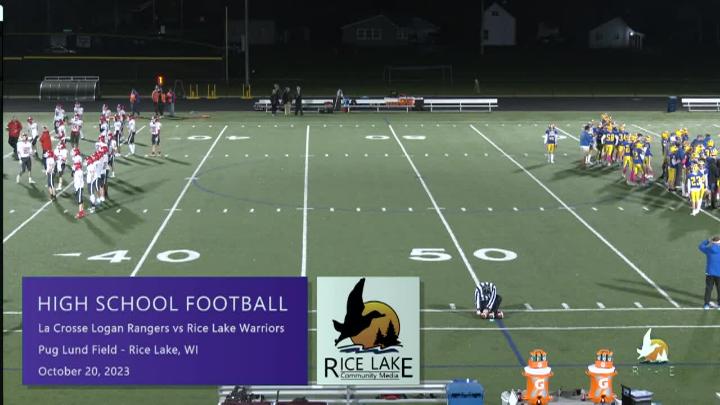 Thumbnail image for 10.20.23 RLHS Varsity Football vs. La Crosse Logan