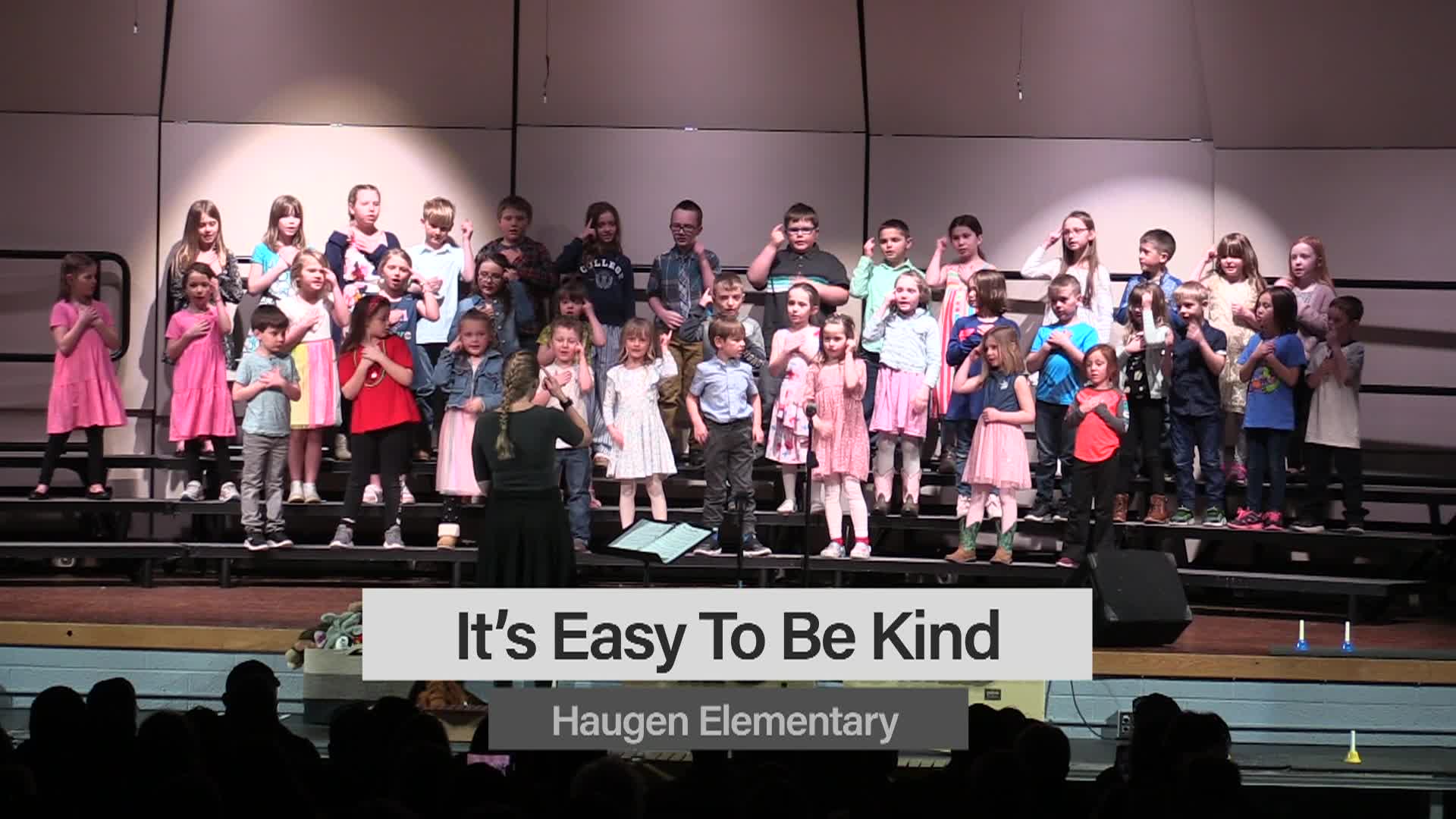 Thumbnail image for Haugen 1st Grade Concert - Spring 2023