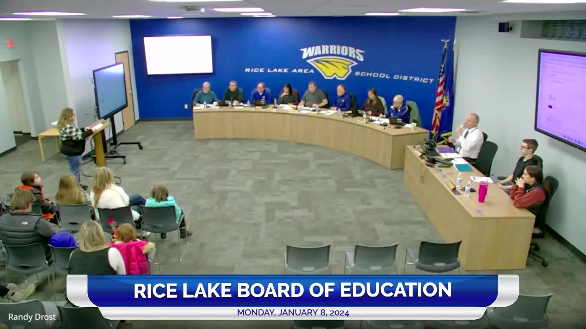 Thumbnail image for Rice Lake School Board - 1-8-2024