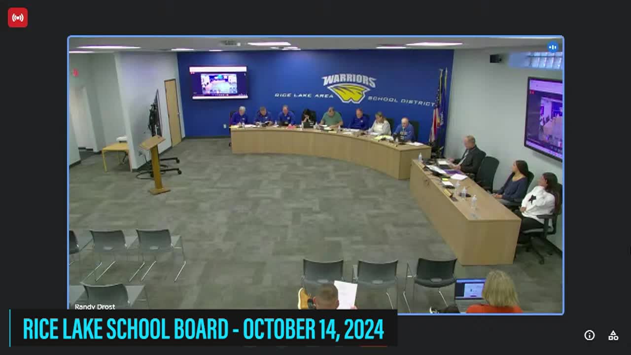 Thumbnail image for Rice Lake School Board