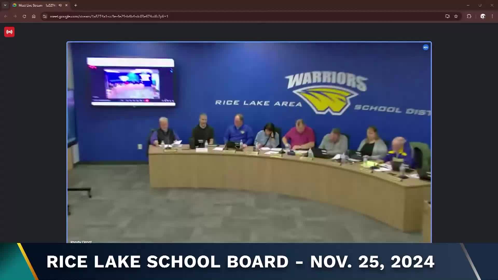 Thumbnail image for School Board - 11-25-2024