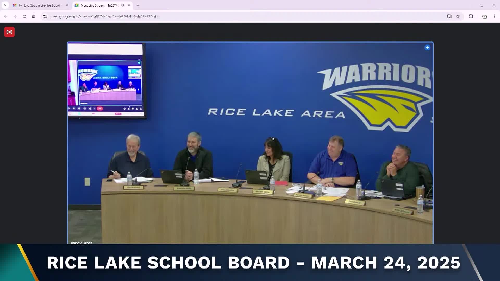 Thumbnail image for Rice Lake School Board
