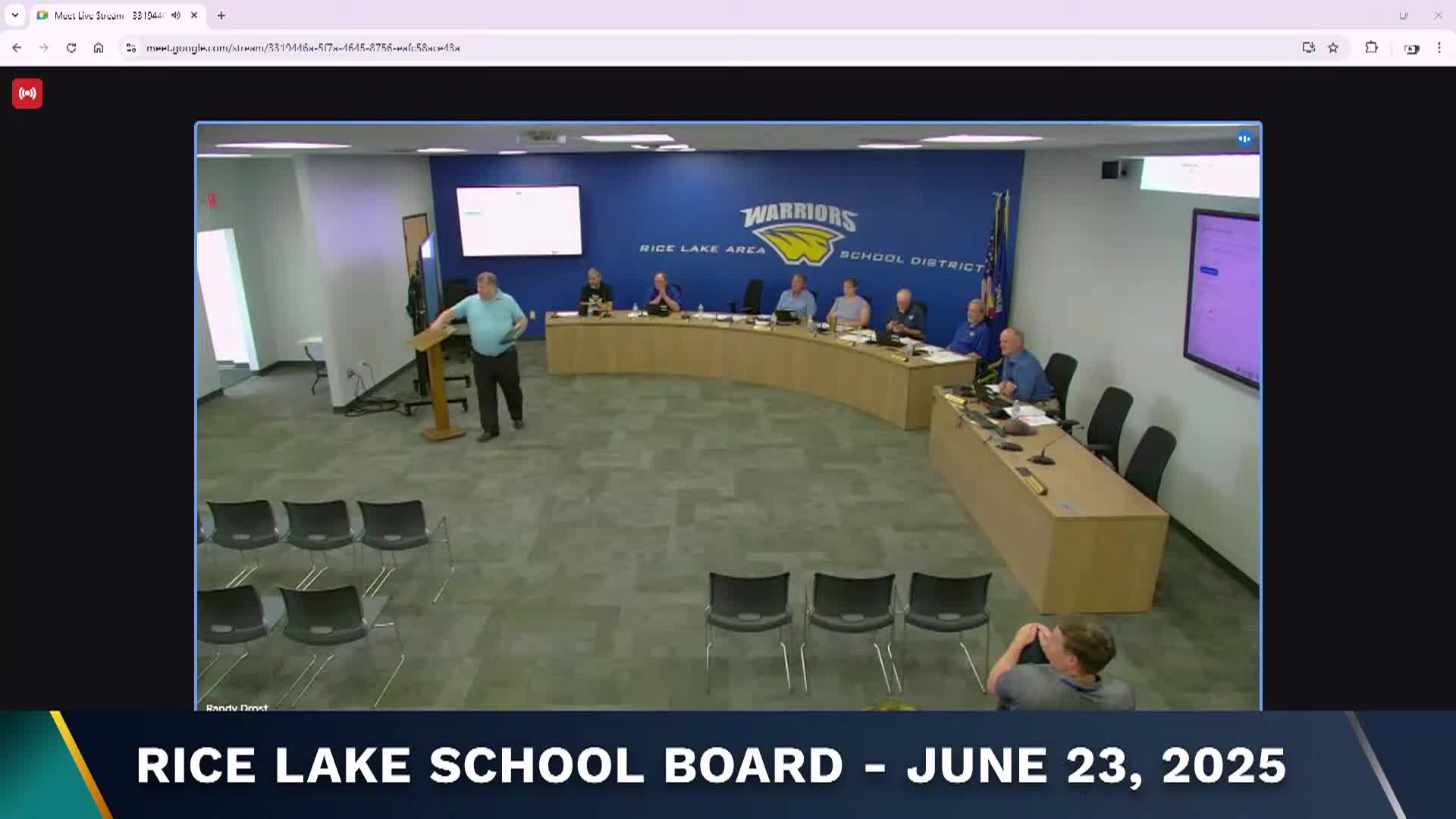 Thumbnail image for Rice Lake School Board