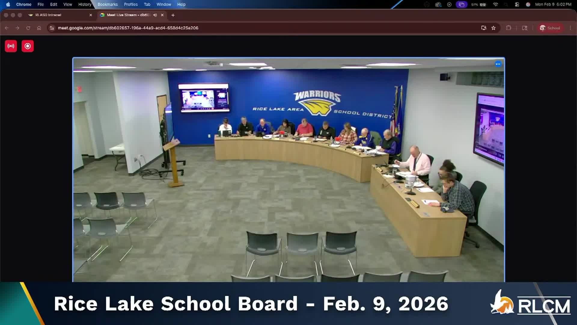 Thumbnail image for School Board - 2/9/2026